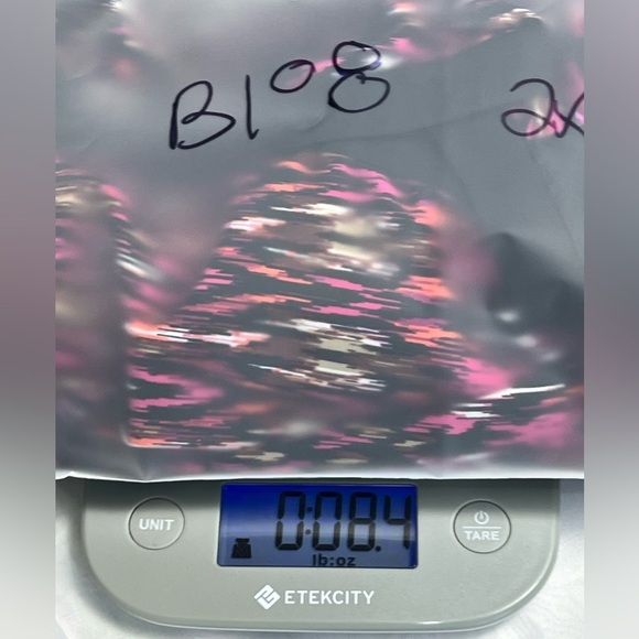 Catherines Blouse Women’s 2X Black Pink Geometric Lightweight Button Up - Picture 9 of 9